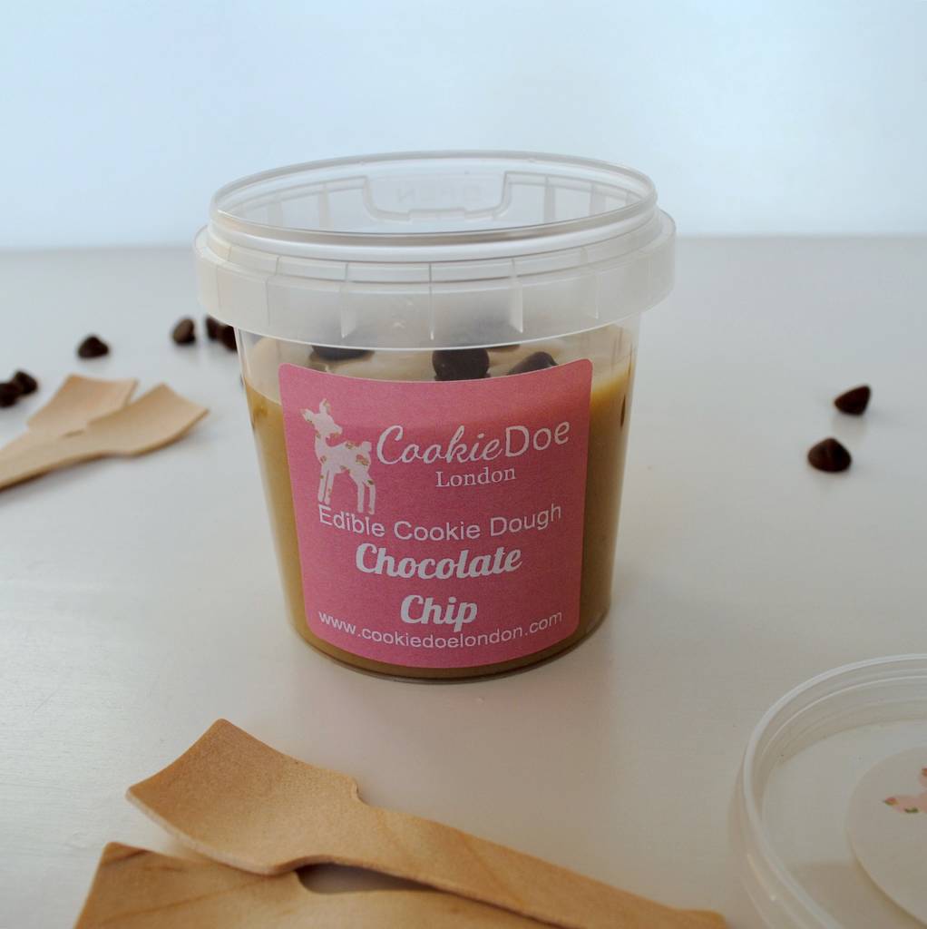 Chocolate Chip Cookie Dough Multi Pack By Cookie Doe London