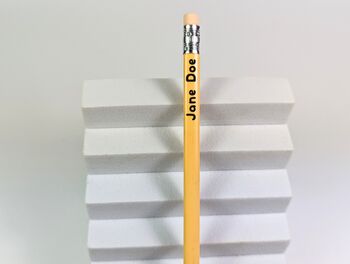 Custom Name Pencil In Pastels, School Name Hb Pencil, 9 of 10