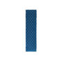 Men's Square End Knitted Tie With Dots Dark | Teal, thumbnail 3 of 5