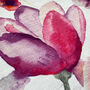 Pink Magnolias Cushion Cover | Double Sided Printing, thumbnail 6 of 7
