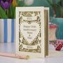 Personalised Papercut Golden Wedding Anniversary Card, thumbnail 1 of 4