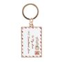 Love Letter Enamel Keyring, thumbnail 2 of 2