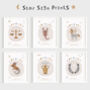 Virgo Astrology Wall Art, thumbnail 4 of 5