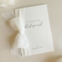 Luxury 'Letter To My Bridesmaid On My Wedding Day' Card, Elegant Calligraphy Design, thumbnail 6 of 11