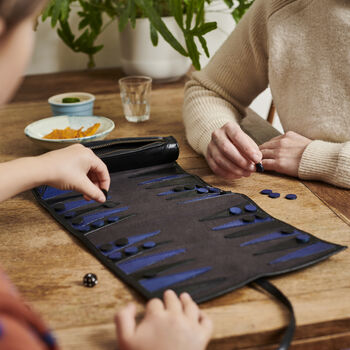 Personalised Leather Backgammon Set, 11 of 12