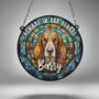 Basset Hound Memorial Suncatcher, thumbnail 4 of 6