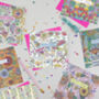 'Rainbow Floral' Mixed Pack Of Ten Birthday Cards, thumbnail 1 of 11