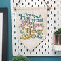 Find What You Love Hanging Banner Pennant Flag, thumbnail 3 of 7