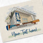 Personalised Leeds Utd Placemat, Football Gift, thumbnail 2 of 5