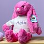 Personalised Jellycat Bashful Bunny In Bright Colours, thumbnail 3 of 8