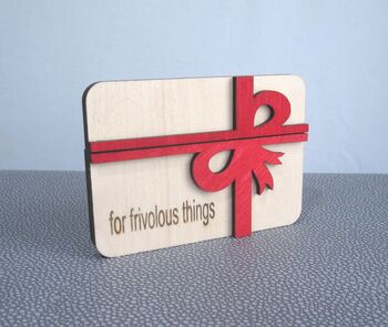 Personalised Gift Card Presentation Box, 3 of 6