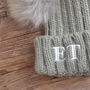 Mummy And Me Personalised Pom Pom Hats, thumbnail 4 of 4