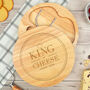 Personalised 'King Of Cheese' Cheeseboard Set For Him, thumbnail 1 of 9