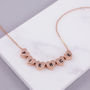 Personalised Initial Bead Necklace, thumbnail 10 of 12