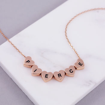 Personalised Initial Bead Necklace, 10 of 12