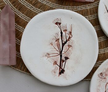 Cherry Blossom Imprinted Ceramic Bowls, 7 of 8