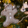 Eco Gerry The Ginger Bread Man Decoration, thumbnail 4 of 6