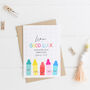 Personalised Good Luck Card For First Day Of School, thumbnail 1 of 2