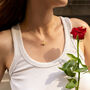 Matte Bumble Bee Sterling Silver Necklace, thumbnail 11 of 12