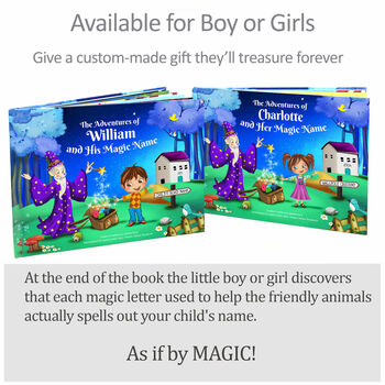 Personalised Magic Story Book For Children, 3 of 12