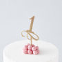 Decorative Birthday Age Cake Topper, thumbnail 7 of 11
