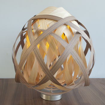 Bell Knot Wooden Lampshade, 5 of 8