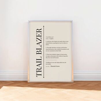 Personalised Definition Style Print, 2 of 6