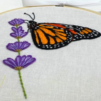 Butterfly Embroidery Kit, 6 of 11