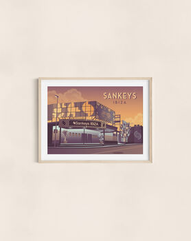 Sankeys Nightclub Ibiza Travel Poster Art Print, 2 of 8