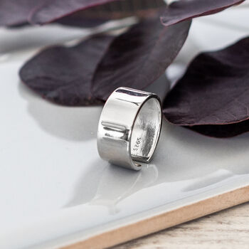 Silver Plated Statement Ring, 4 of 8