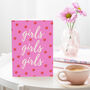 Girls Galentine's Day Card, thumbnail 1 of 2