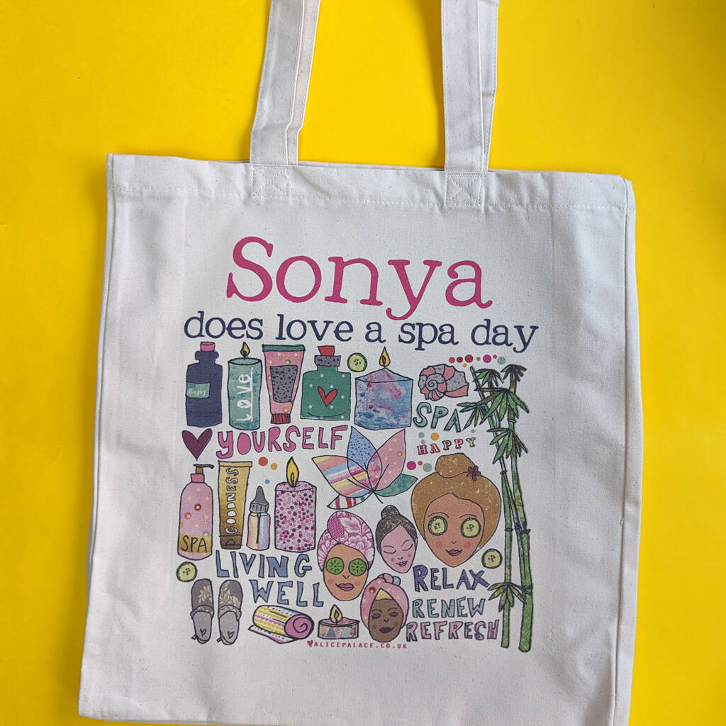 Personalised Spa Bag By Alice Palace | notonthehighstreet.com