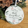 Personalised First Xmas New Home Ceramic Ornament, thumbnail 5 of 7