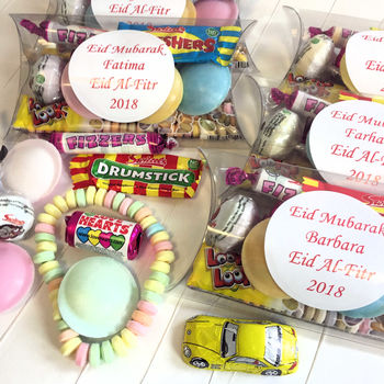 Ramadan And Eid Mubarak Personalised Sweet Packs, 4 of 8