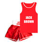 Personalised Kids Boxing Shorts And Vest Combo Set, thumbnail 4 of 10