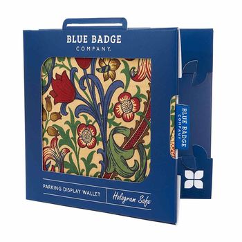 Blue Badge Permit Holder William Morris Cover, 4 of 5
