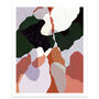 Terrazzo Abstract Leaf Shapes Art Print, thumbnail 4 of 8