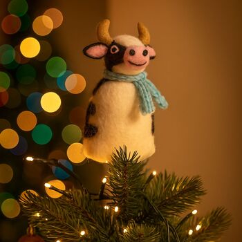 Handmade Felt Barnyard Buddies Egg Cosy, 4 of 6