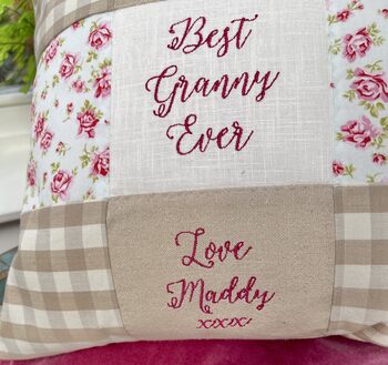 Best Grandma Ever Cushion, 4 of 7