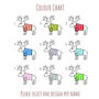 Personalised Family Christmas Bauble Reindeer Design Keepsake Design, thumbnail 2 of 2