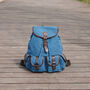 Colourway Canvas Backpack Rucksack, thumbnail 4 of 11