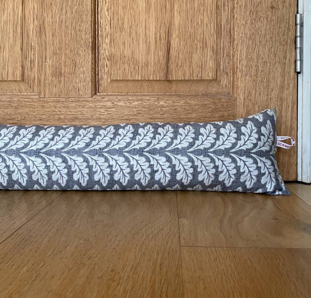 Customisable Length Door Draught Excluder With Filling, 1 of 4