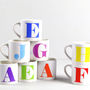 Personalised Children's Alphabet Mugs, thumbnail 1 of 10