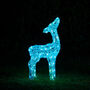 Twinkly Smart LED Outdoor Acrylic Christmas Fawn Figure, thumbnail 3 of 12