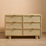 Flores Wide Chest Of Drawers, thumbnail 4 of 5