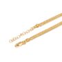 Gold Plated 925 Sterling Silver Miami Cuban Bracelet Chain, thumbnail 4 of 8