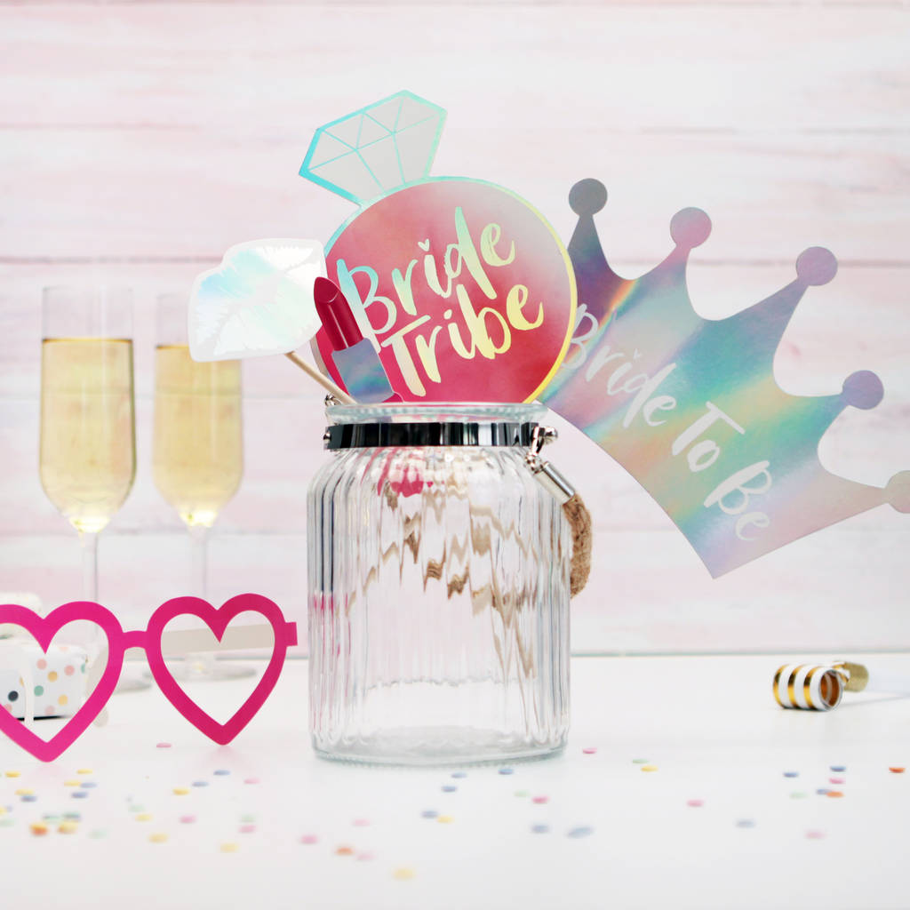 Bride Tribe Hen Party Photo Booth Props, 1 of 3