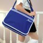 School Retro Style Messenger Satchel Bag, thumbnail 2 of 8