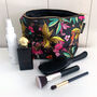 Cosmetic And Makeup Bag Gift Set Cherry Blossom Floral, thumbnail 9 of 10