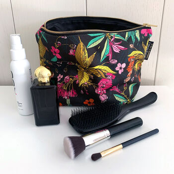 Cosmetic And Makeup Bag Gift Set Cherry Blossom Floral, 9 of 10